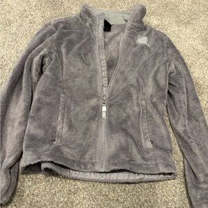 The North Face Charcoal Fleece Jacket
